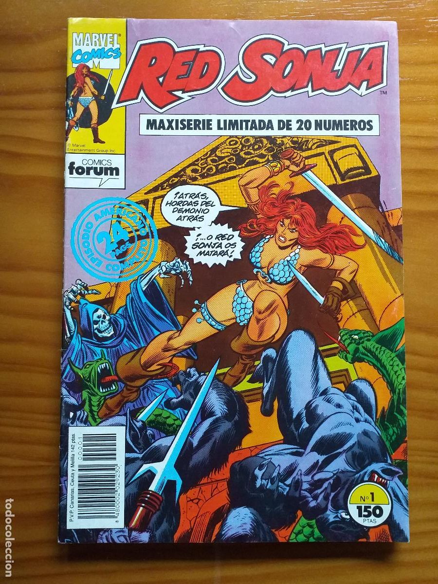 C&oacute;mics: RED SONJA - N&ordm; 1 - El Templo de la Abominaci&oacute;n - FORUM - Foto 1