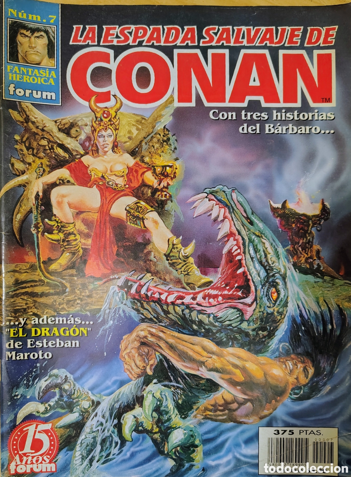 C&oacute;mics: La Espada Salvaje De Conan El B&aacute;rbaro - Foto 3