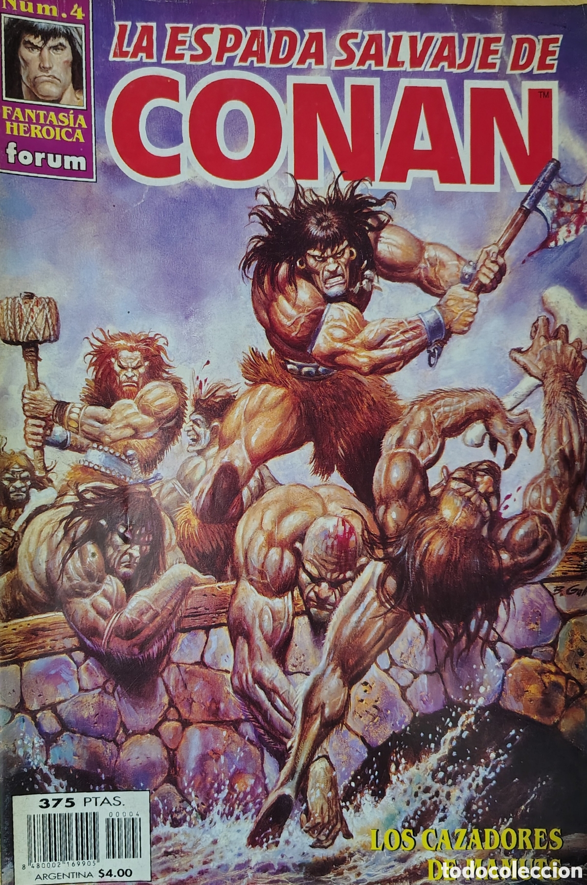 C&oacute;mics: La Espada Salvaje De Conan El B&aacute;rbaro - Foto 5