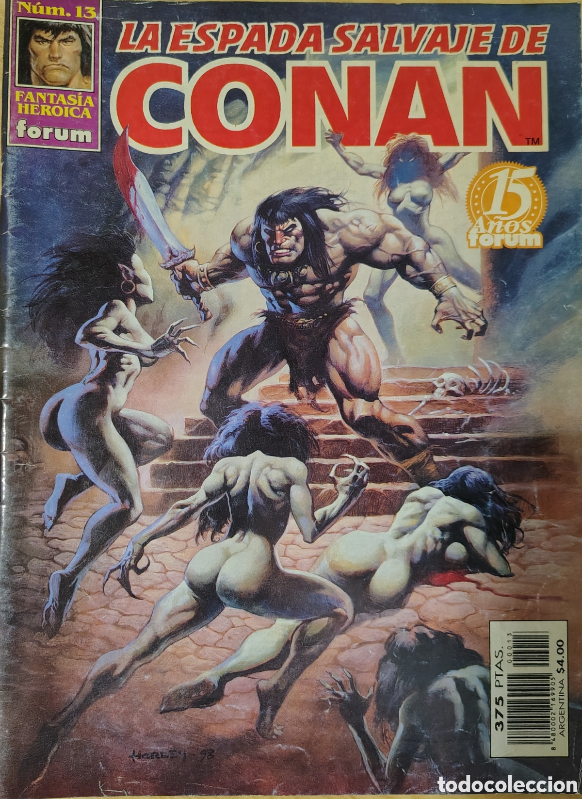 C&oacute;mics: La Espada Salvaje De Conan El B&aacute;rbaro - Foto 6