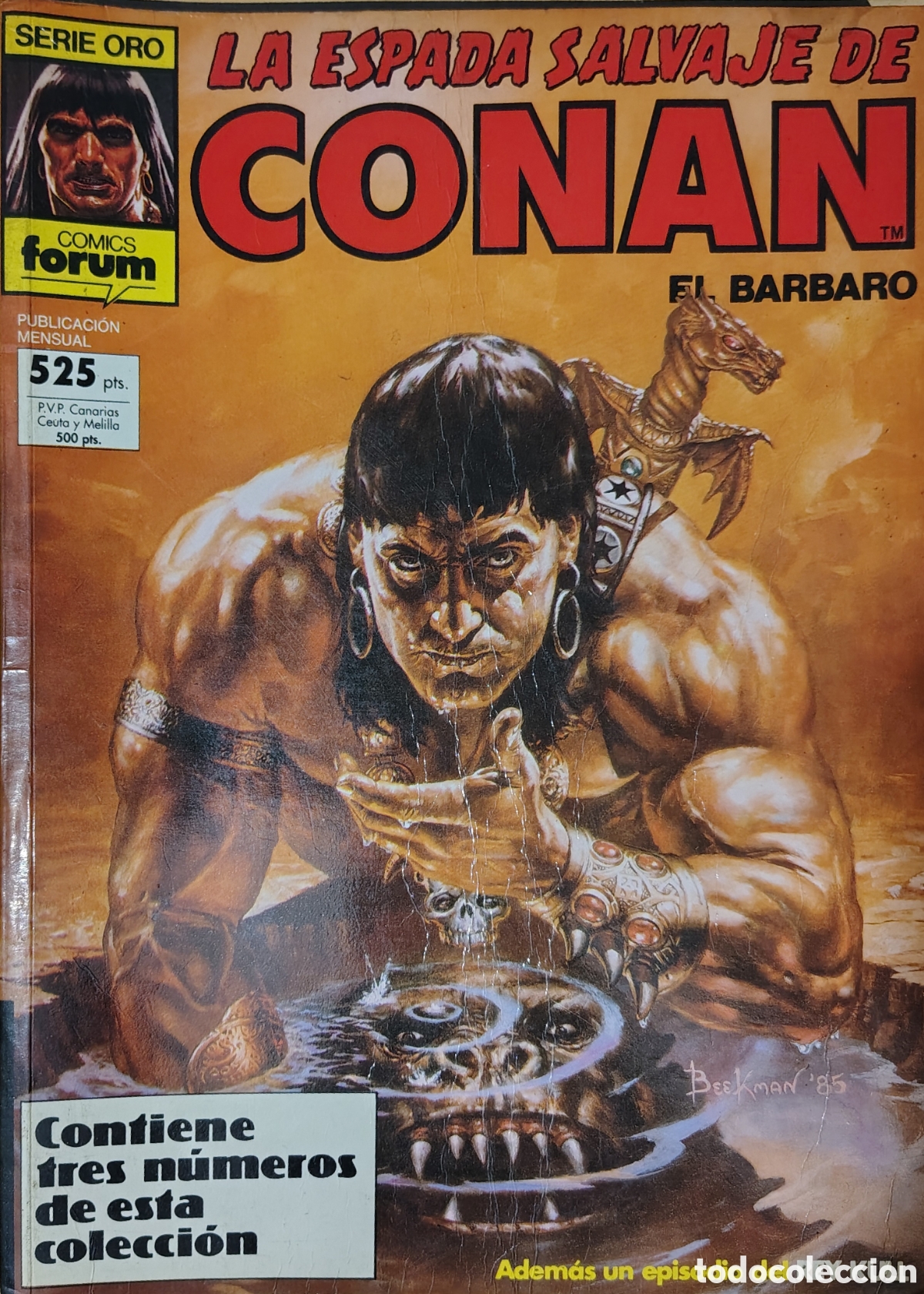 C&oacute;mics: La Espada Salvaje De Conan El B&aacute;rbaro - Foto 7