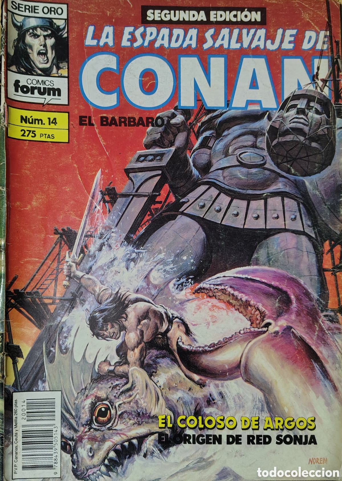 C&oacute;mics: La Espada Salvaje De Conan El B&aacute;rbaro - Foto 8