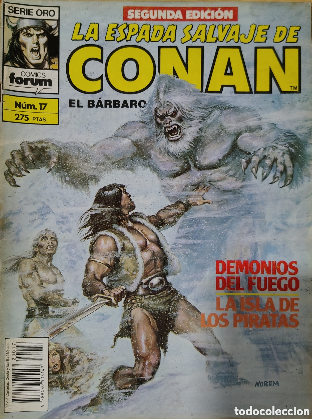 C&oacute;mics: La Espada Salvaje De Conan El B&aacute;rbaro - Foto 10