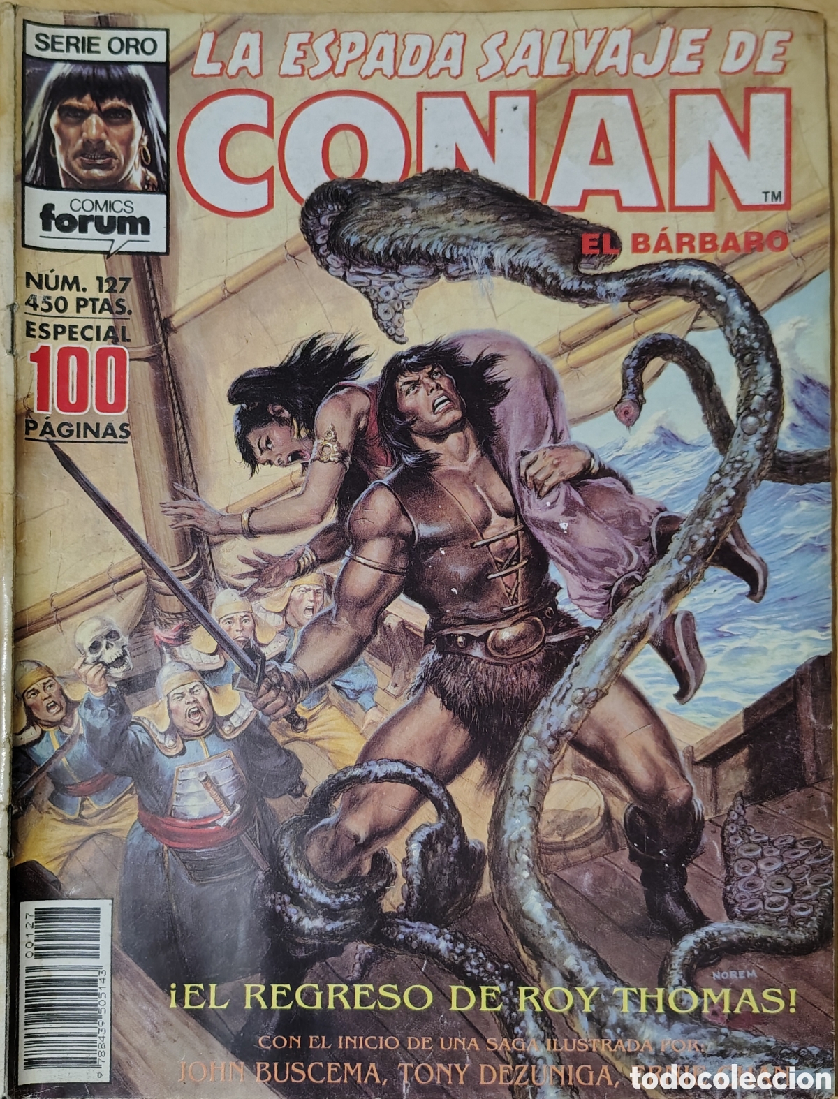 C&oacute;mics: La Espada Salvaje De Conan El B&aacute;rbaro - Foto 14