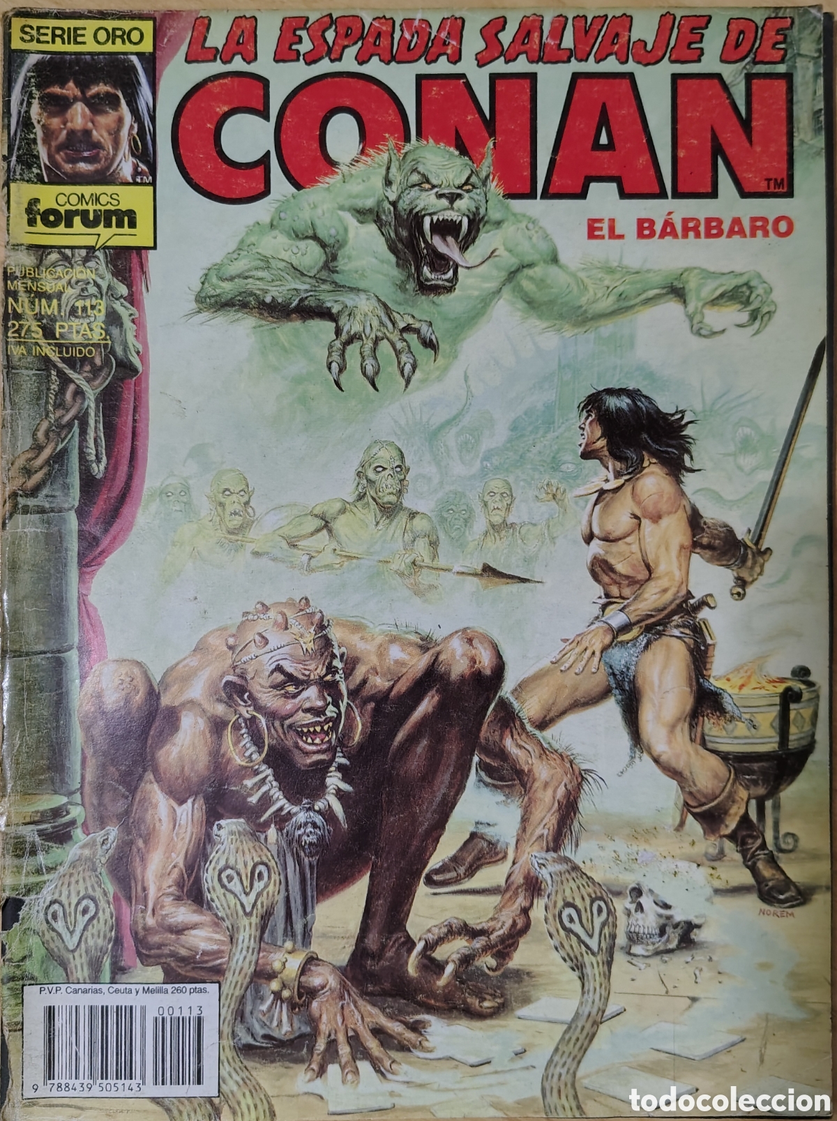 C&oacute;mics: La Espada Salvaje De Conan El B&aacute;rbaro - Foto 21