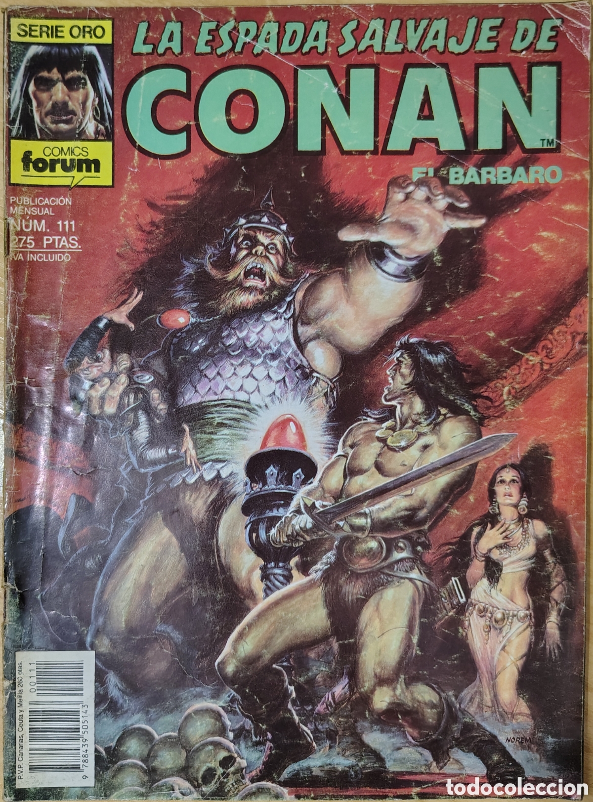 C&oacute;mics: La Espada Salvaje De Conan El B&aacute;rbaro - Foto 22