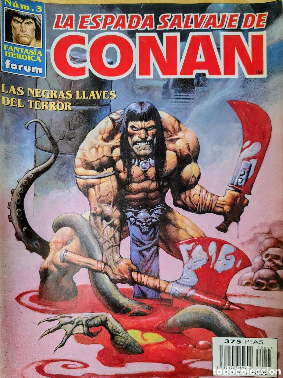 C&oacute;mics: La Espada Salvaje De Conan El B&aacute;rbaro - Foto 2