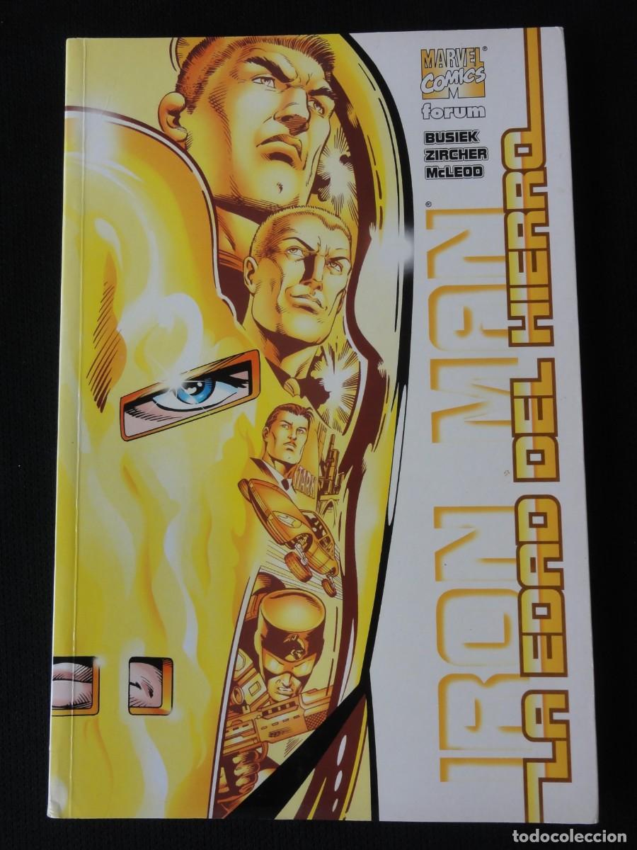 C&oacute;mics: IRON MAN LA EDAD DEL HIERRO. A&Ntilde;O 1999. MARVEL COMICS FORUM. C-21B - Foto 1