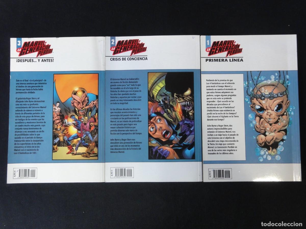 C&oacute;mics: MARVEL. LA GENERACI&Oacute;N PERDIDA. COMPLETA. 3 N&ordm;. A&Ntilde;O 2003. MARVEL COMICS FORUM. C-21B - Foto 2