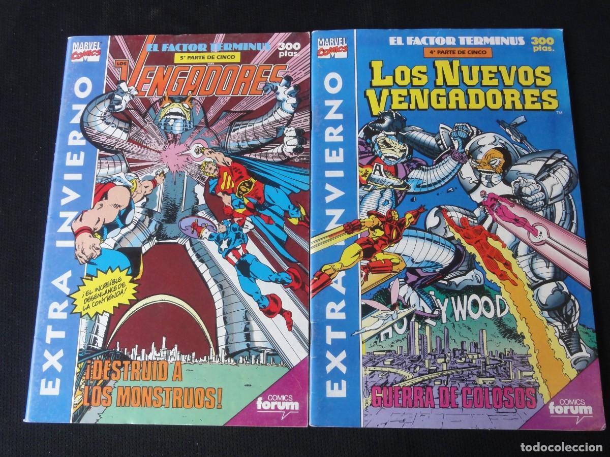 C&oacute;mics: EL FACTOR TERMINUS. COMPLETA. 5 N&ordm;. A&Ntilde;O 1991. MARVEL COMICS FORUM. C-21B - Foto 2