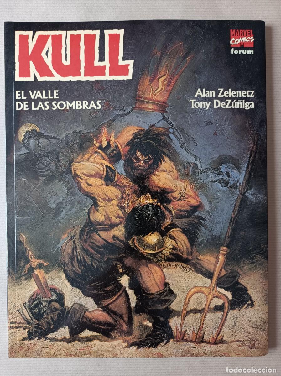 C&oacute;mics: KULL EL VALLE DE LAS SOMBRAS EDICIONES FORUM NOVELA GR&Aacute;FICA - Foto 1