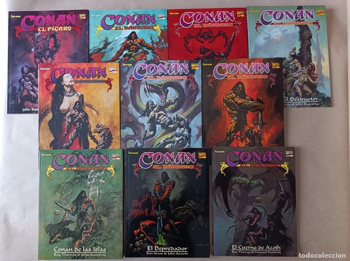 C&oacute;mics: DIEZ NOVELAS GR&Aacute;FICAS CONAN EDICIONES FORUM - Foto 1