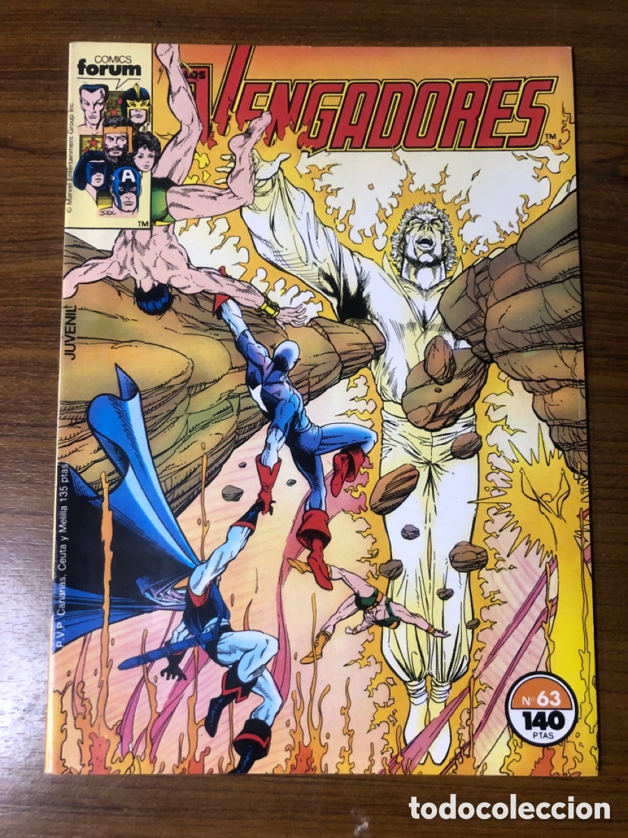 C&oacute;mics: LOS VENGADORES,N&Uacute;MERO 64,(EDITORIAL FORUM) - Foto 1