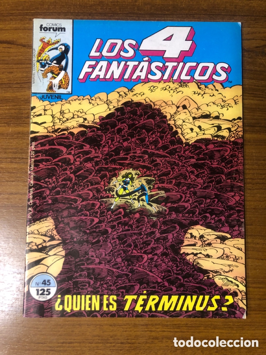 C&oacute;mics: LOS 4 FANT&Aacute;STICOS,N&Uacute;MERO 45,(EDITORIAL FORUM) - Foto 1