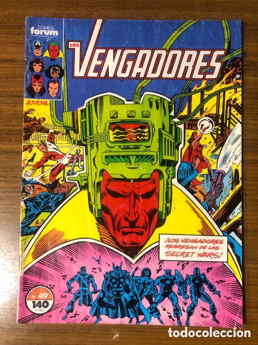C&oacute;mics: LOS VENGADORES,N&Uacute;MERO 49,(EDITORIAL FORUM) - Foto 1