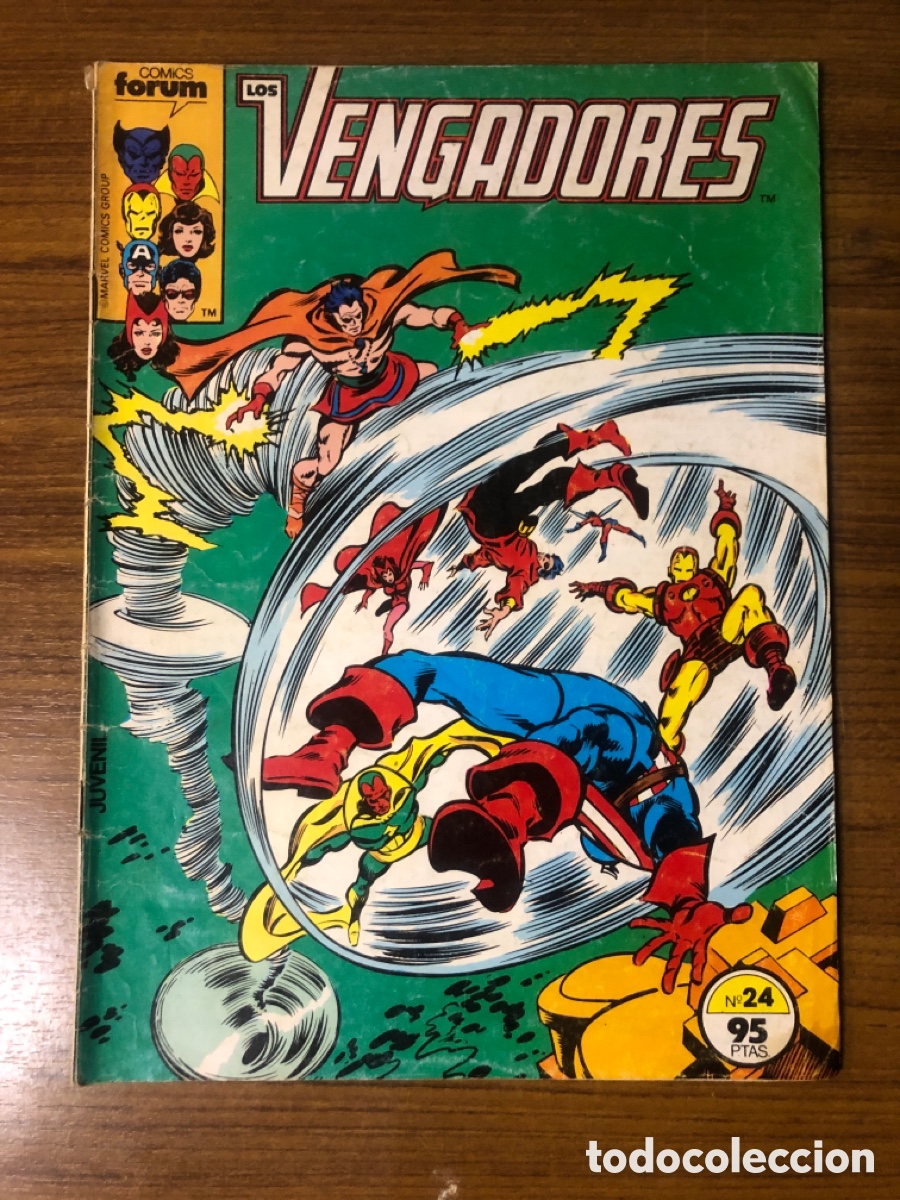 C&oacute;mics: LOS VENGADORES,N&Uacute;MERO 24,(EDITORIAL FORUM) - Foto 1