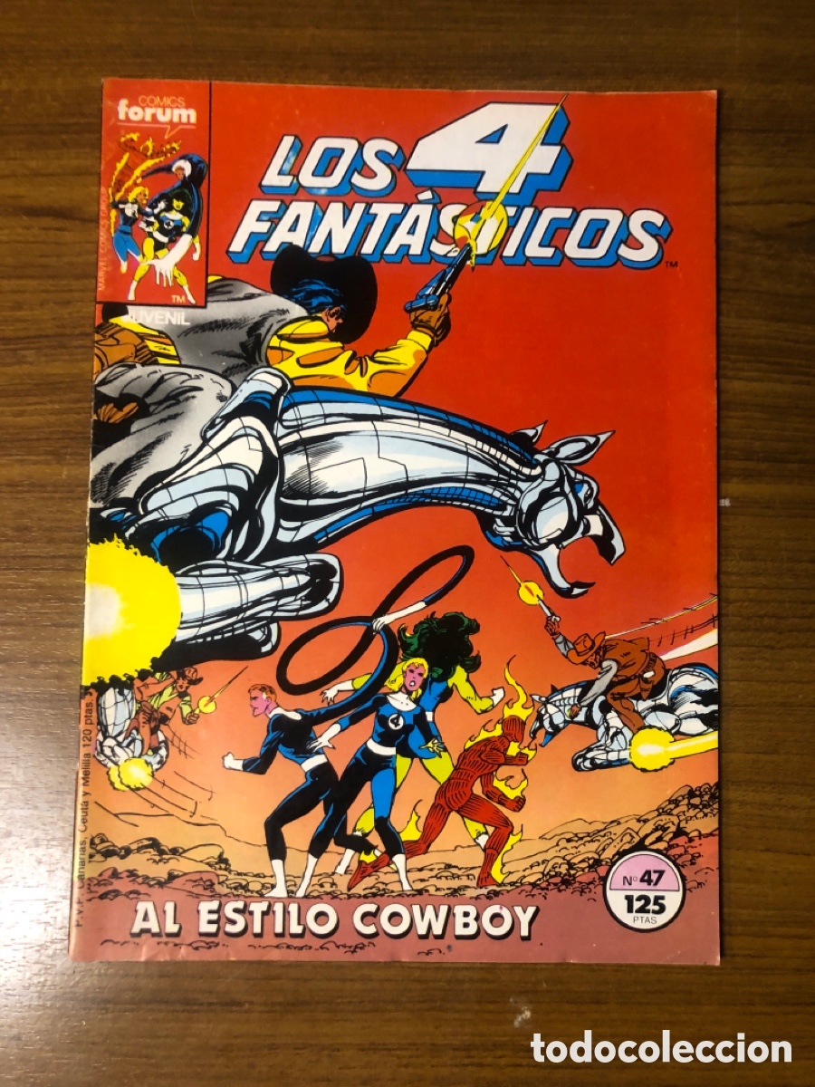 C&oacute;mics: LOS 4 FANT&Aacute;STICOS,N&Uacute;MERO 47,(EDITORIAL FORUM) - Foto 1