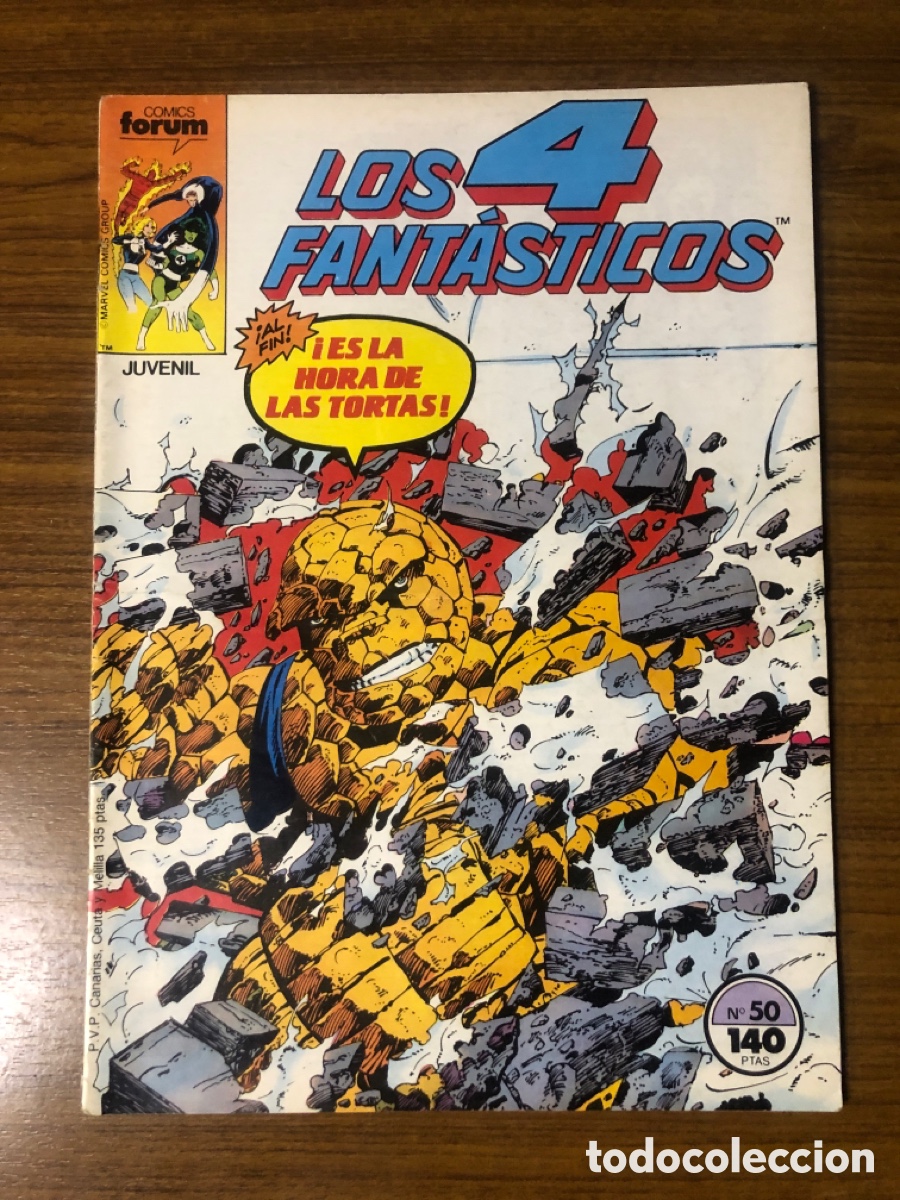 C&oacute;mics: LOS 4 FANT&Aacute;STICOS,N&Uacute;MERO 50,(EDITORIAL FORUM) - Foto 1