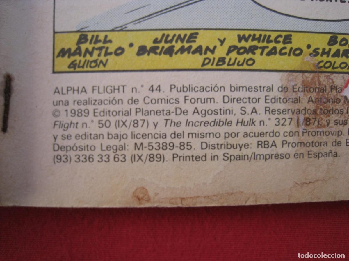 C&oacute;mics: ALPHA FLIGHT - LA MASA - N&ordm; 44 - FORUM. - Foto 7