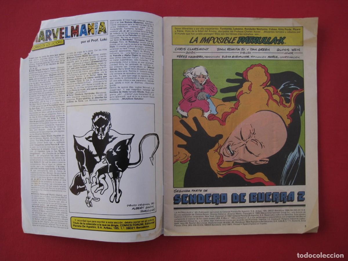 C&oacute;mics: LA PATRULLA X - N&ordm; 45 - FORUM. - Foto 7