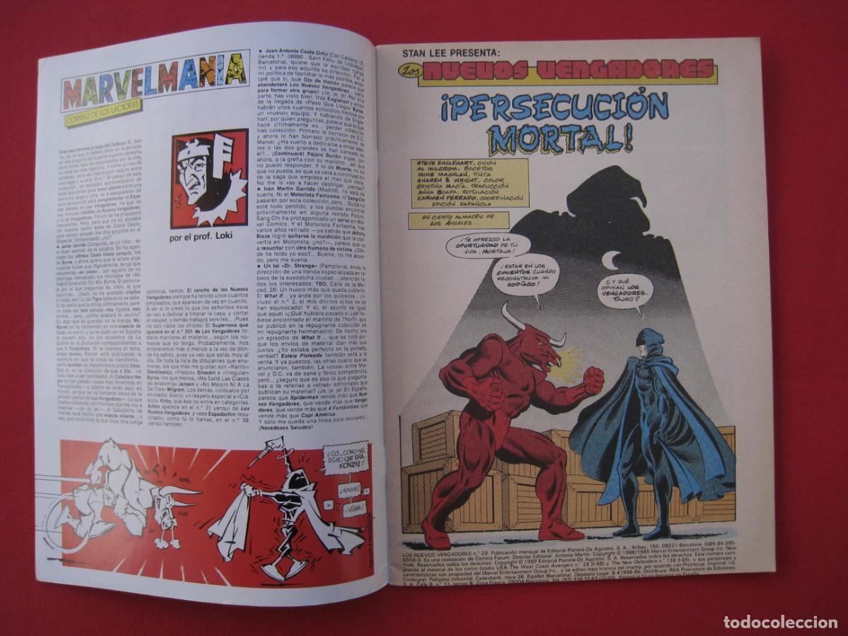C&oacute;mics: LOS NUEVOS VENGADORES - N&ordm; 29 - FORUM. - Foto 4