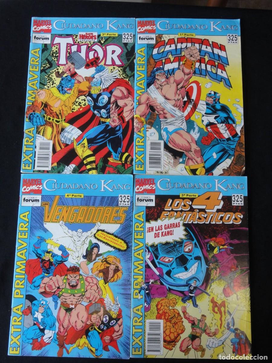 C&oacute;mics: CIUDADANO KANG. COMPLETA. 4 N&ordm;. A&Ntilde;O 1993. MARVEL COMICS FORUM. C-21B - Foto 1