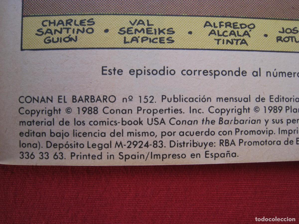 C&oacute;mics: CONAN EL BARBARO - N&ordm; 152 - FORUM. - Foto 3