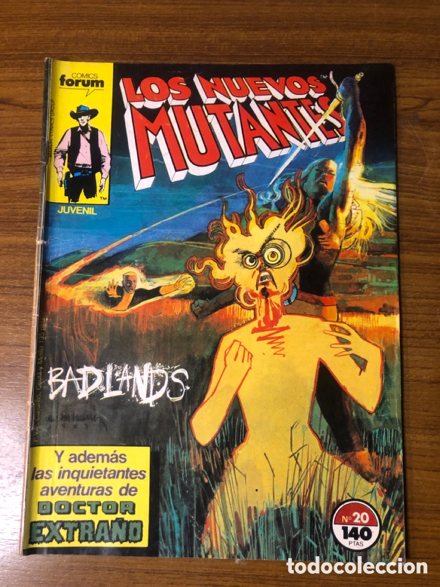 C&oacute;mics: LOS NUEVOS MUTANTES, N&Uacute;MERO 20,(EDITORIAL FORUM) - Foto 1