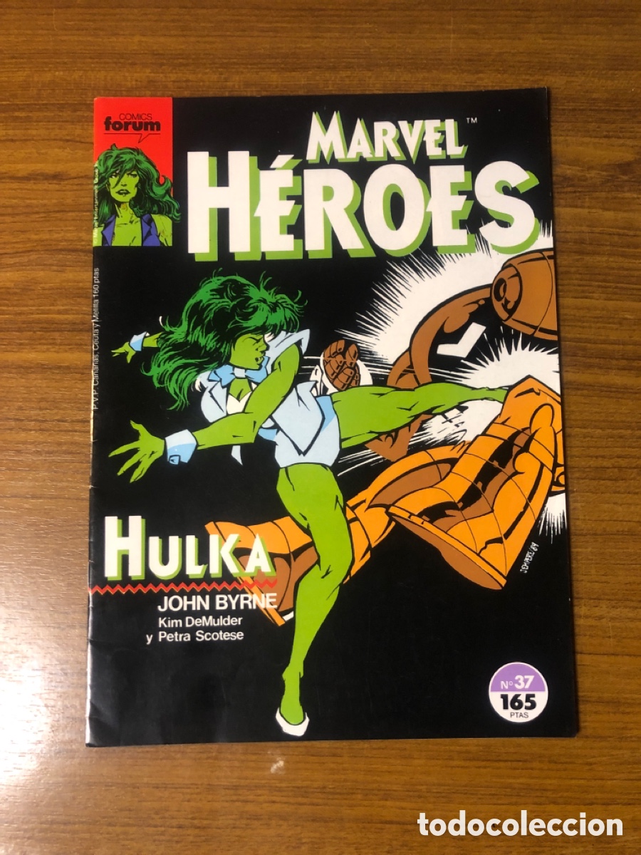 C&oacute;mics: MARVEL H&Eacute;ROES,N&Uacute;MERO 37,(EDITORIAL FORUM) - Foto 1
