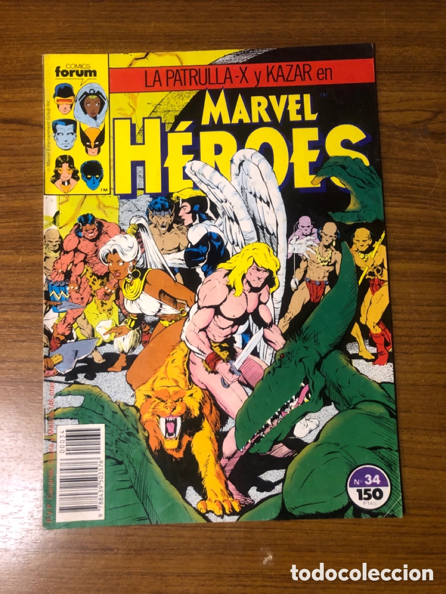 C&oacute;mics: MARVEL H&Eacute;ROES,N&Uacute;MERO 34,(EDITORIAL FORUM) - Foto 1
