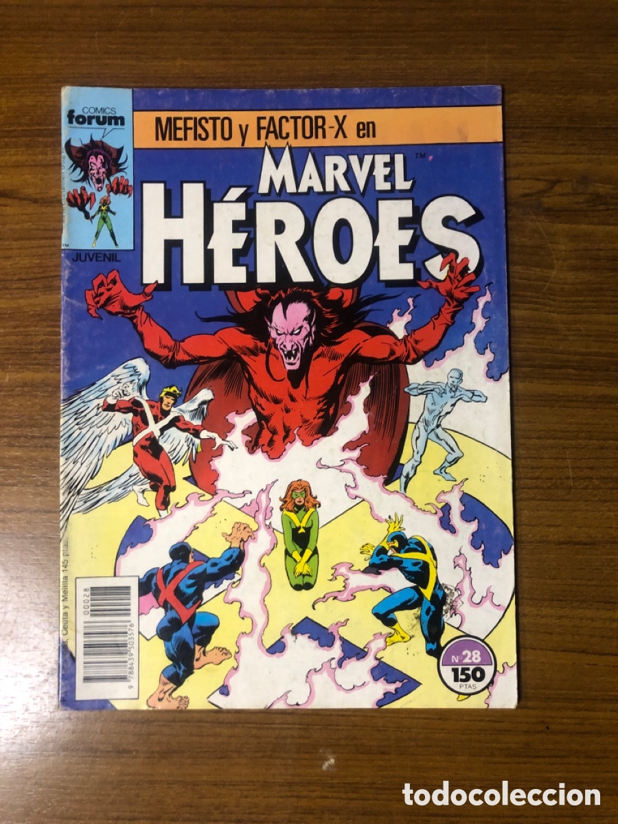 C&oacute;mics: MARVEL HEROES,NUMERO 28,(EDITORIAL FORUM) - Foto 1