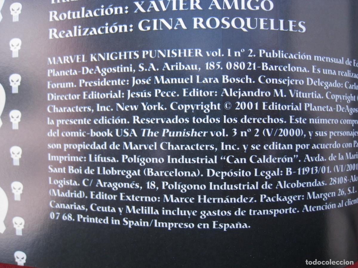 C&oacute;mics: MARVEL KNIGHTS - PUNISHER - VOL. 1 - N&ordm; 2 - FORUM. - Foto 3