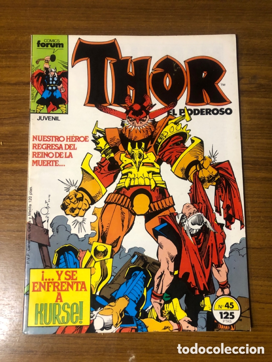 C&oacute;mics: THOR,N&Uacute;MERO 45,(EDITORIAL FORUM) - Foto 1