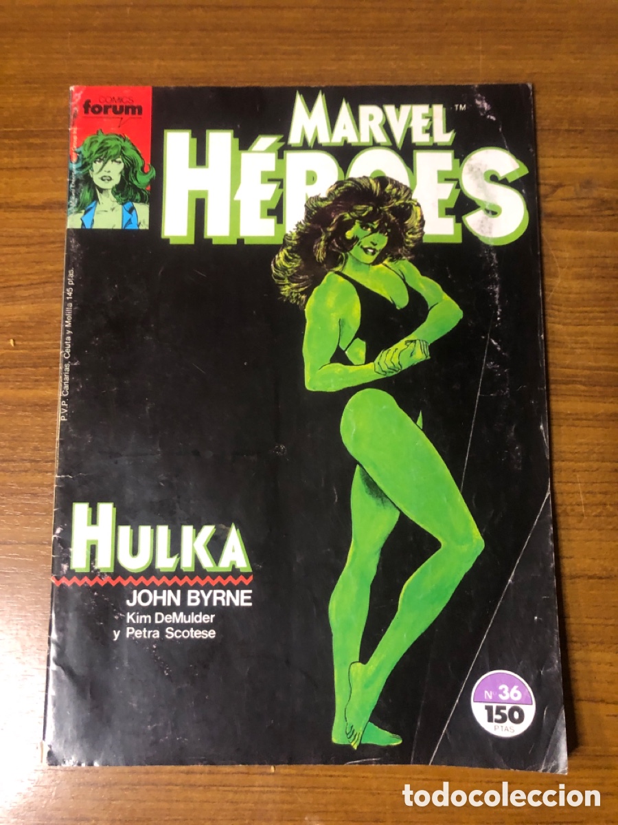 C&oacute;mics: MARVEL HEROES,NUMERO 36,(EDITORIAL FORUM) - Foto 1
