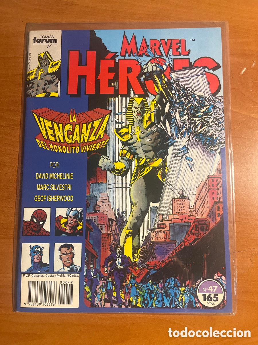 C&oacute;mics: MARVEL H&Eacute;ROES, N&Uacute;MERO 47, (EDITORIAL F&Oacute;RUM) - Foto 1