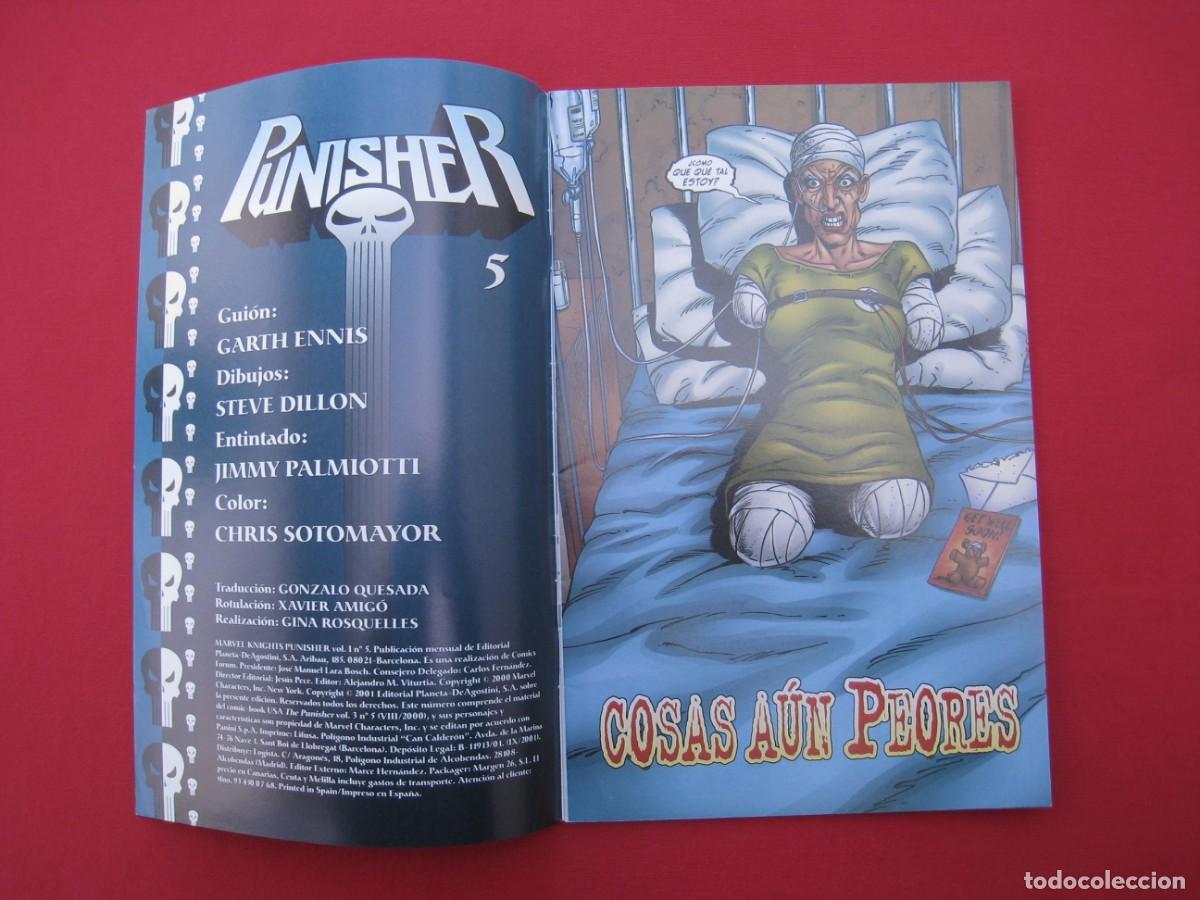 C&oacute;mics: MARVEL KNIGHTS - PUNISHER - VOL. 1 - N&ordm; 5 - FORUM. - Foto 4