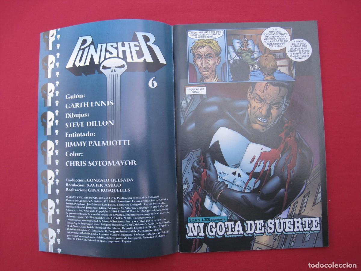 C&oacute;mics: MARVEL KNIGHTS - PUNISHER - VOL. 1 - N&ordm; 6 - FORUM. - Foto 4