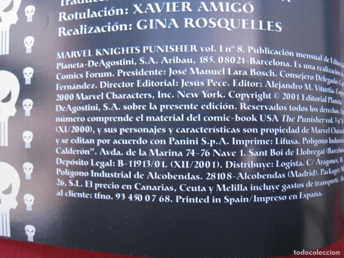 C&oacute;mics: MARVEL KNIGHTS - PUNISHER - VOL. 1 - N&ordm; 8 - FORUM. - Foto 3