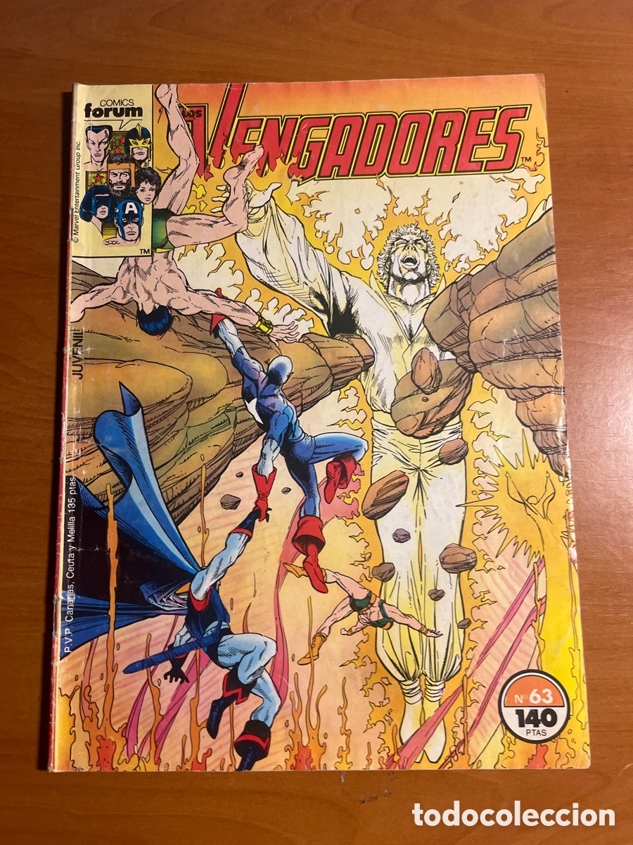 C&oacute;mics: LOS VENGADORES, N&Uacute;MERO 63, (EDITORIAL F&Oacute;RUM) - Foto 1
