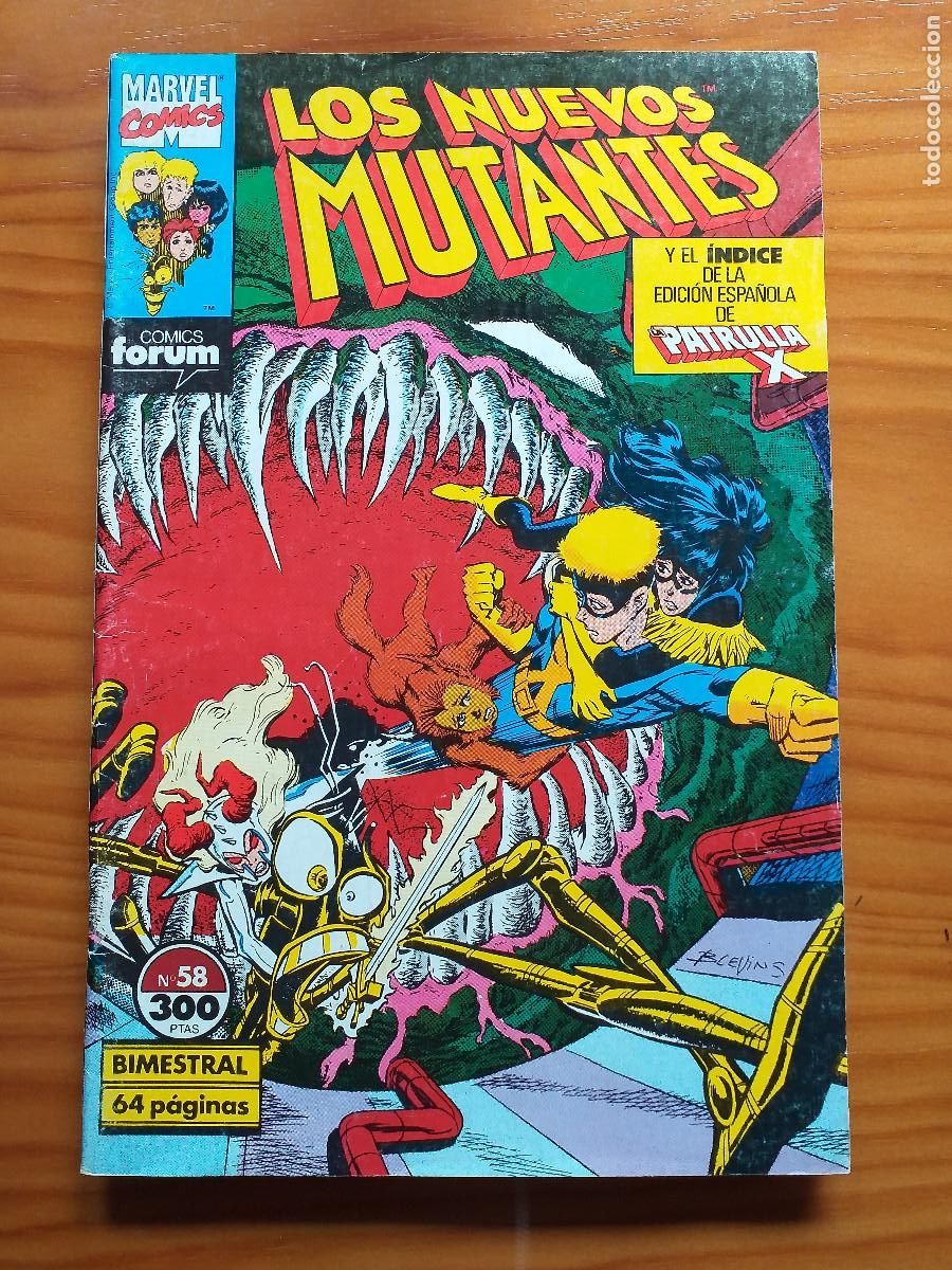 C&oacute;mics: LOS NUEVOS MUTANTES - N&ordm; 58 - Mala compa&ntilde;&iacute;a - FORUM - Foto 1