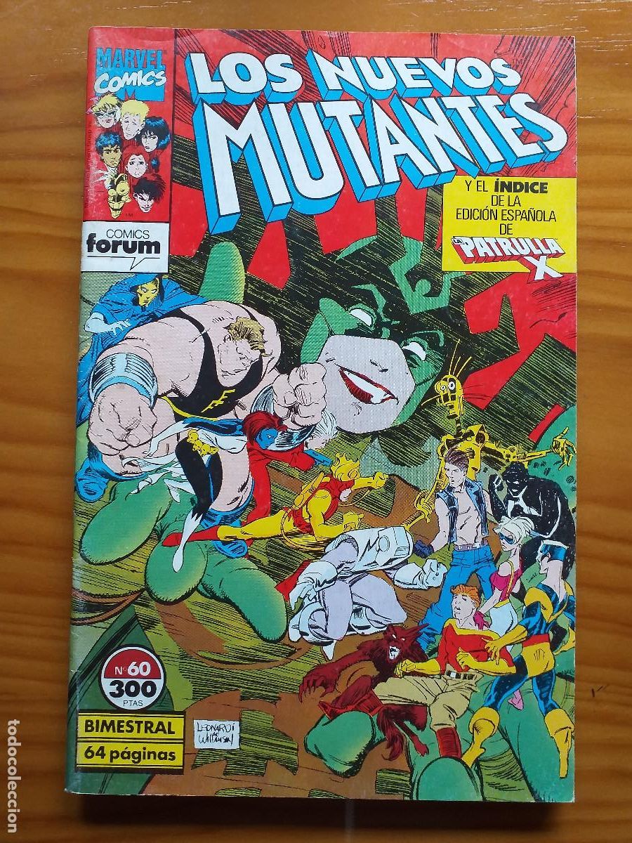 C&oacute;mics: LOS NUEVOS MUTANTES - N&ordm; 60 - Extra&ntilde;o - FORUM - Foto 1