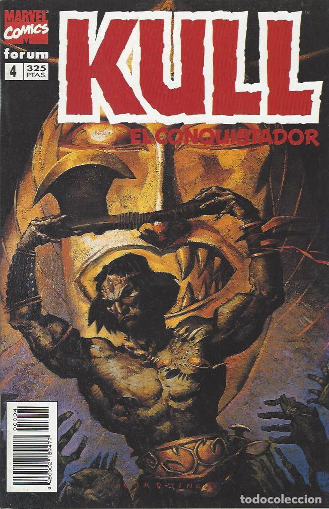 C&oacute;mics: KULL EL CONQUISTADOR N&ordm; 4 - MUY BUEN ESTADO - Foto 1