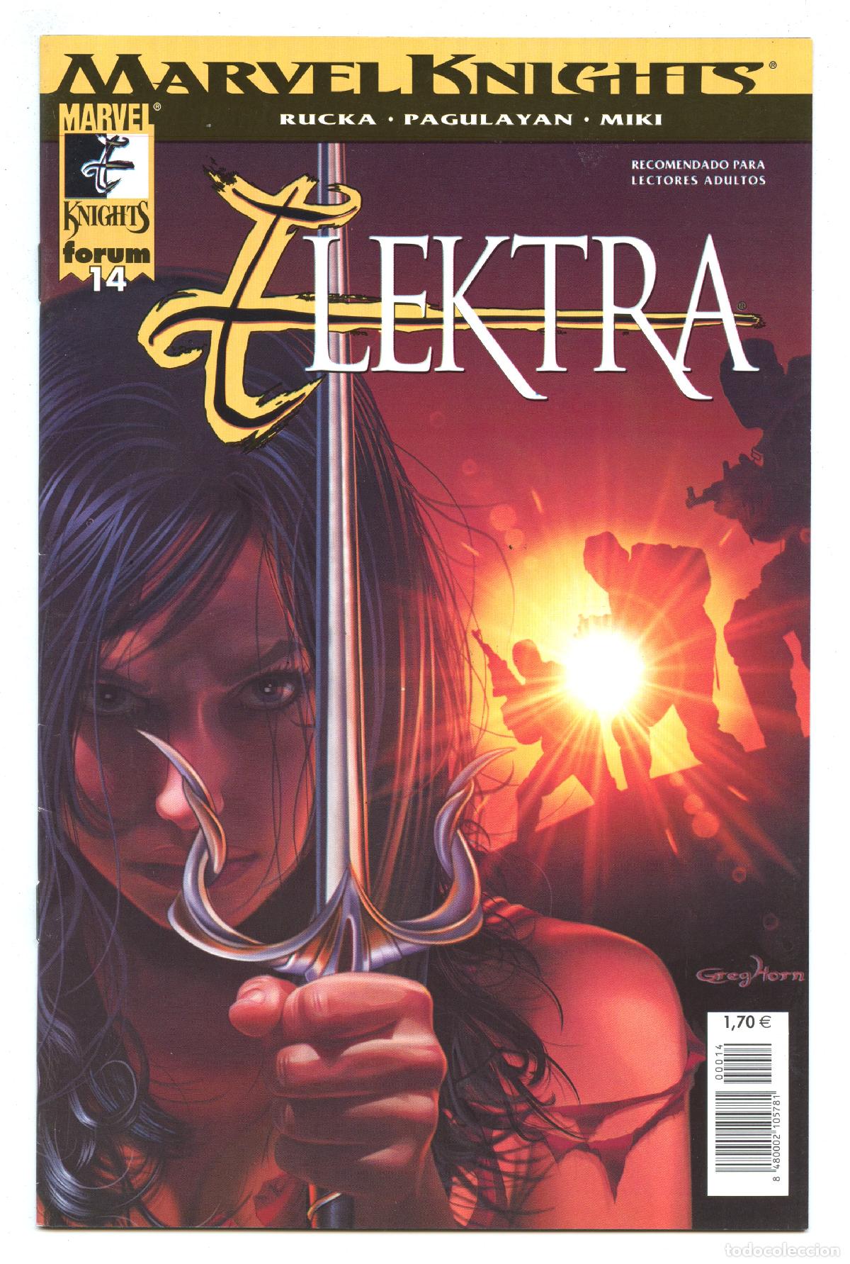 C&oacute;mics: ELEKTRA n.14 - MARVEL KNIGHTS (Planeta, 2003) - Foto 1