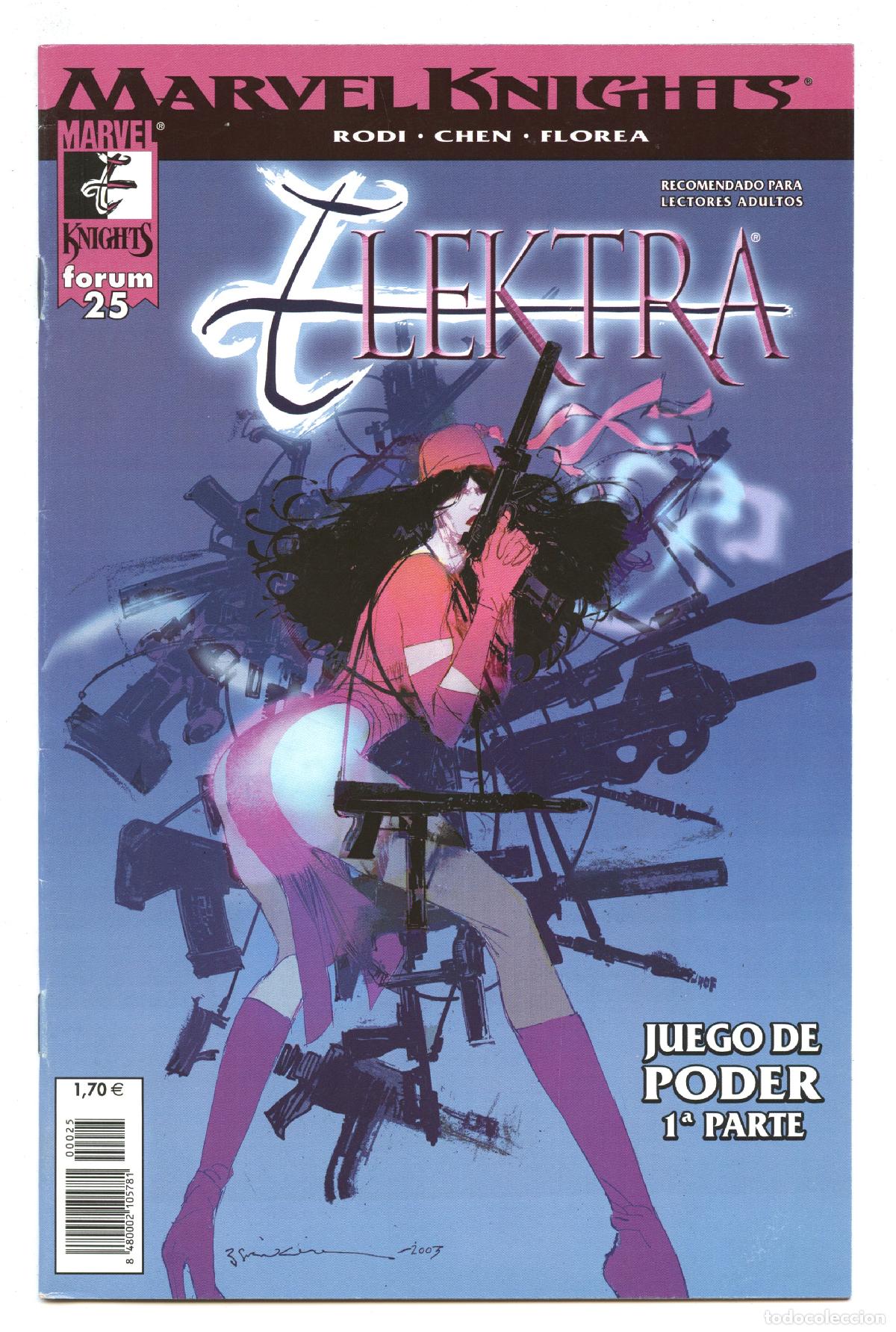 C&oacute;mics: ELEKTRA n.25 - MARVEL KNIGHTS (Planeta, 2003) - Foto 1