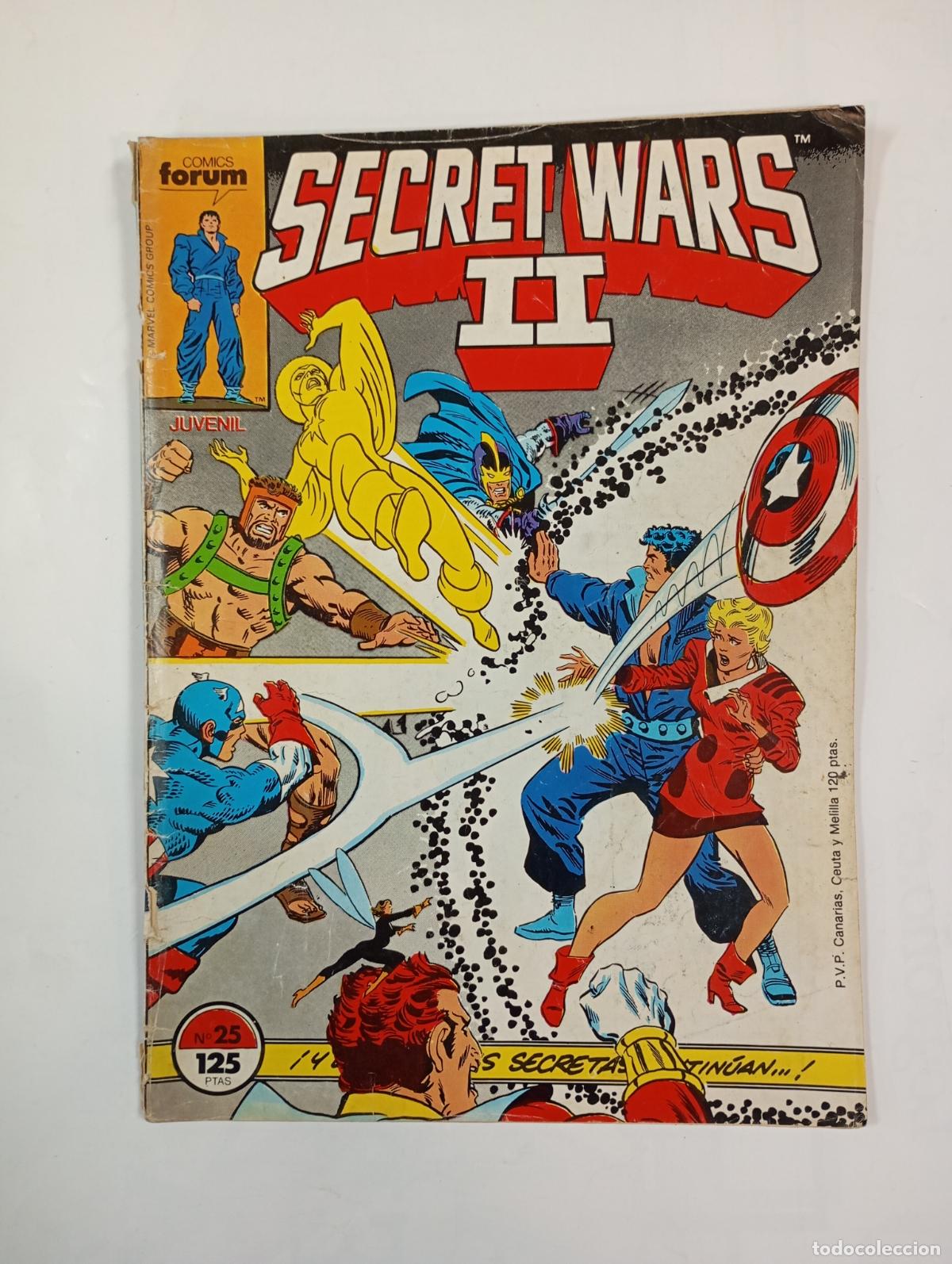 C&oacute;mics: SECRET WARS II N&ordm; 25. COMICS FORUM. TDKR34 - Foto 1