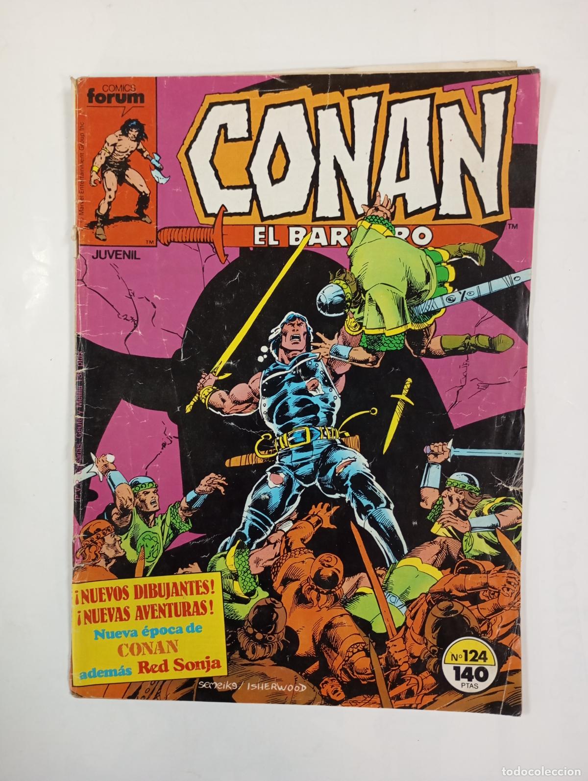 C&oacute;mics: CONAN EL B&Aacute;RBARO N&ordm; 124. COMICS FORUM. TDKR34 - Foto 1