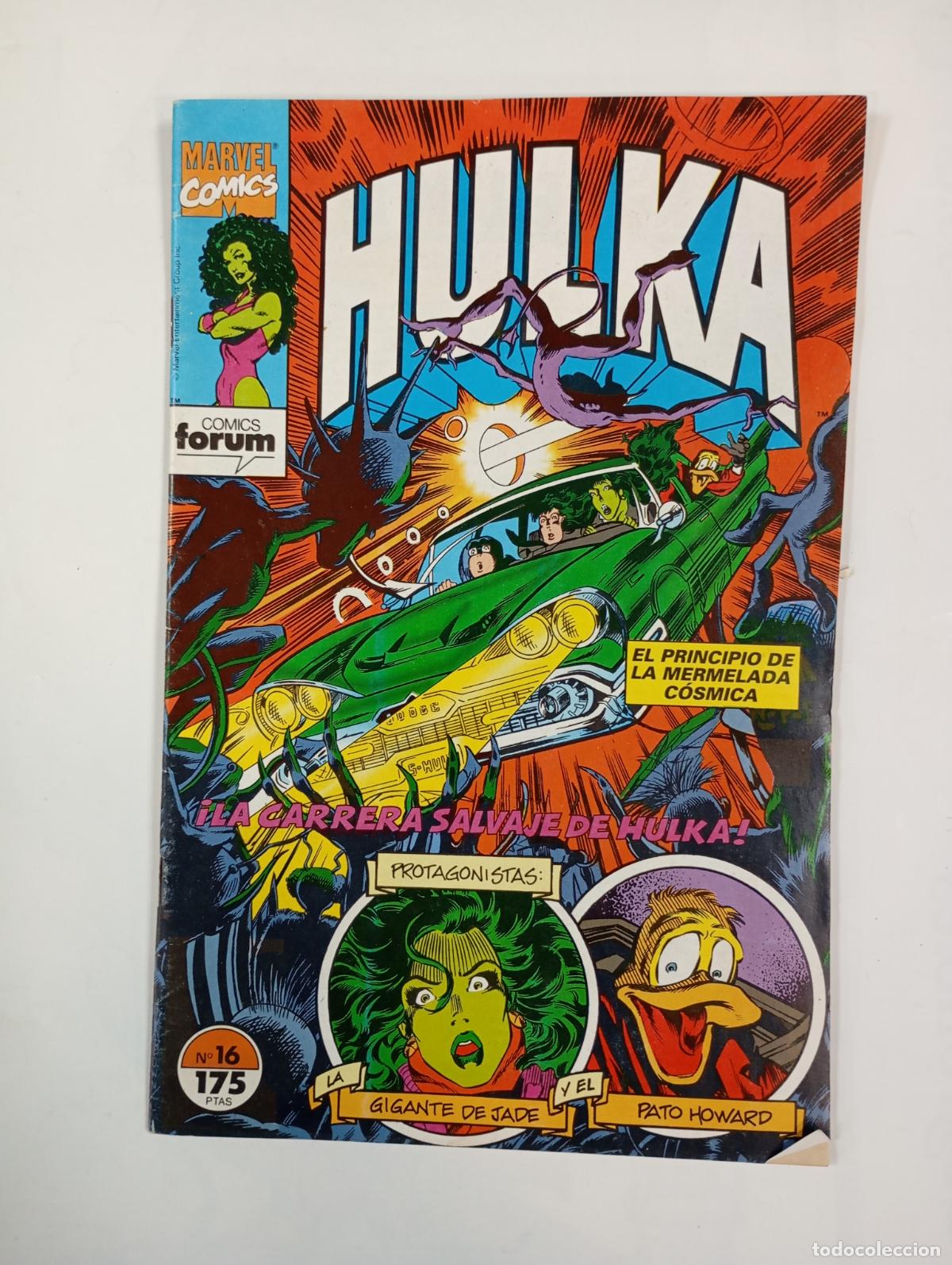 C&oacute;mics: HULKA N&ordm; 16. MARVEL COMICS FORUM. TDKR34 - Foto 1
