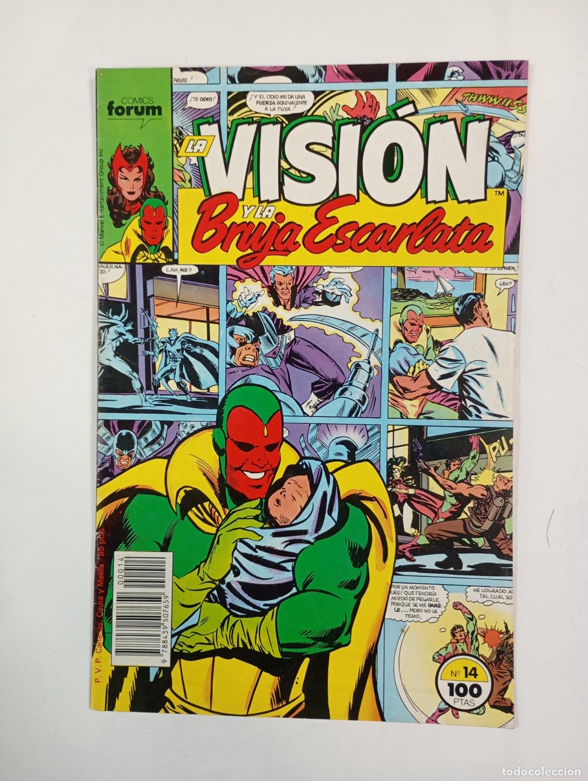 C&oacute;mics: LA VISI&Oacute;N Y LA BRUJA ESCARLATA N&ordm; 14. COMICS FORUM. TDKR34 - Foto 1