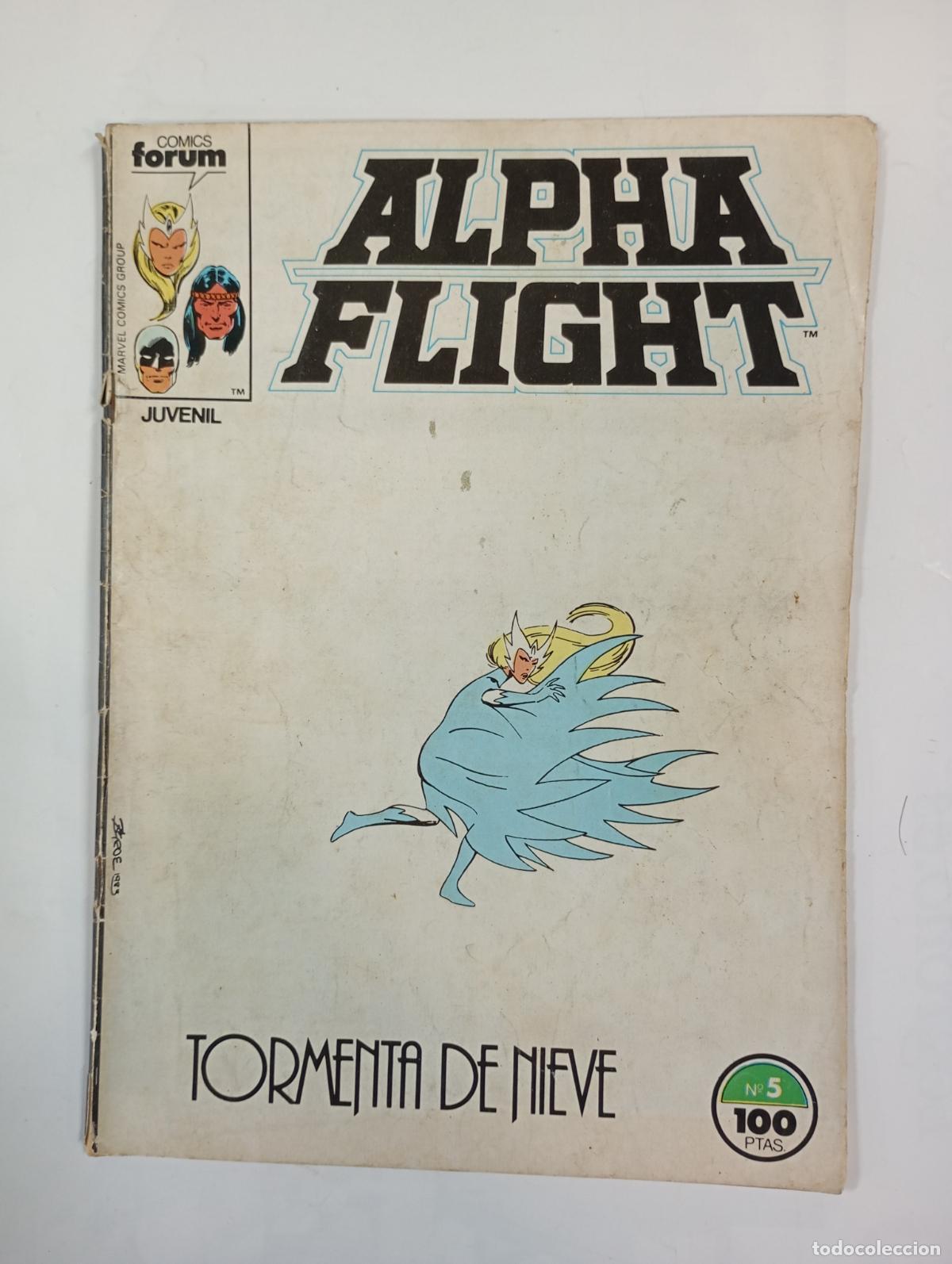 C&oacute;mics: ALPHA FLIGHT N&ordm; 5. TORMENTA DE NIEVE. TDKR34 - Foto 1
