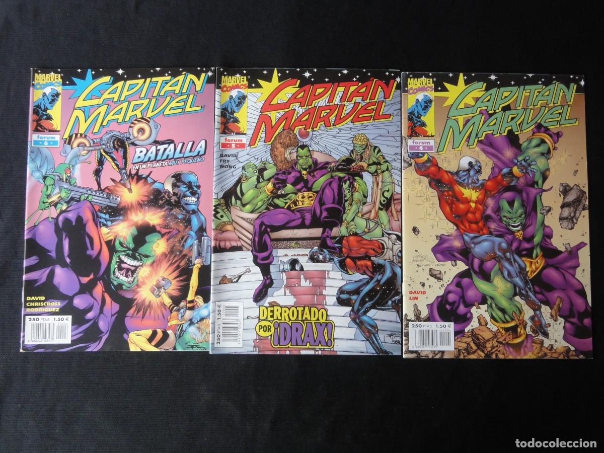 C&oacute;mics: CAPIT&Aacute;N MARVEL COMPLETA 26 N&ordm;. + 1 EXTRA. A&Ntilde;O 2000-02. MARVEL FORUM COMICS. C-22B - Foto 2